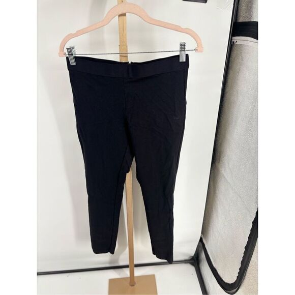 J. Crew black back zip pants size 6R - Picture 1 of 8
